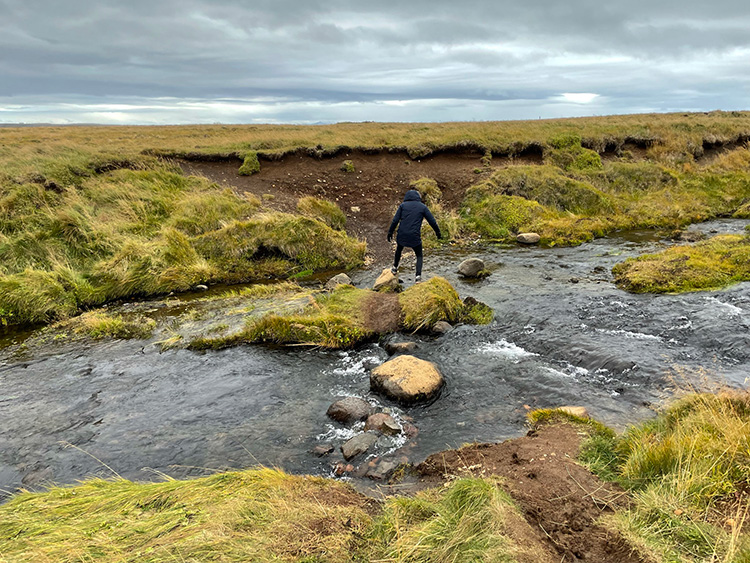 Percorso escursionistico cascata Svöðufoss