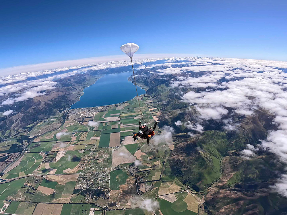 Paracaidismo en Wanaka Nueva Zelanda