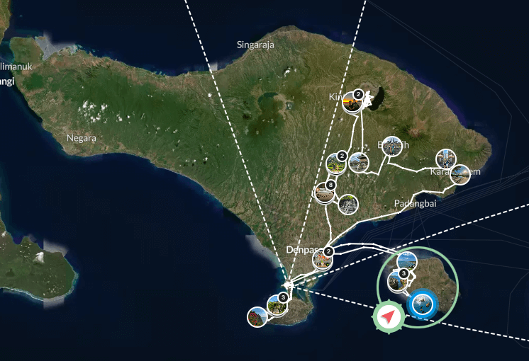 Dónde encontrar Manta Point en Nusa Penida - Bali