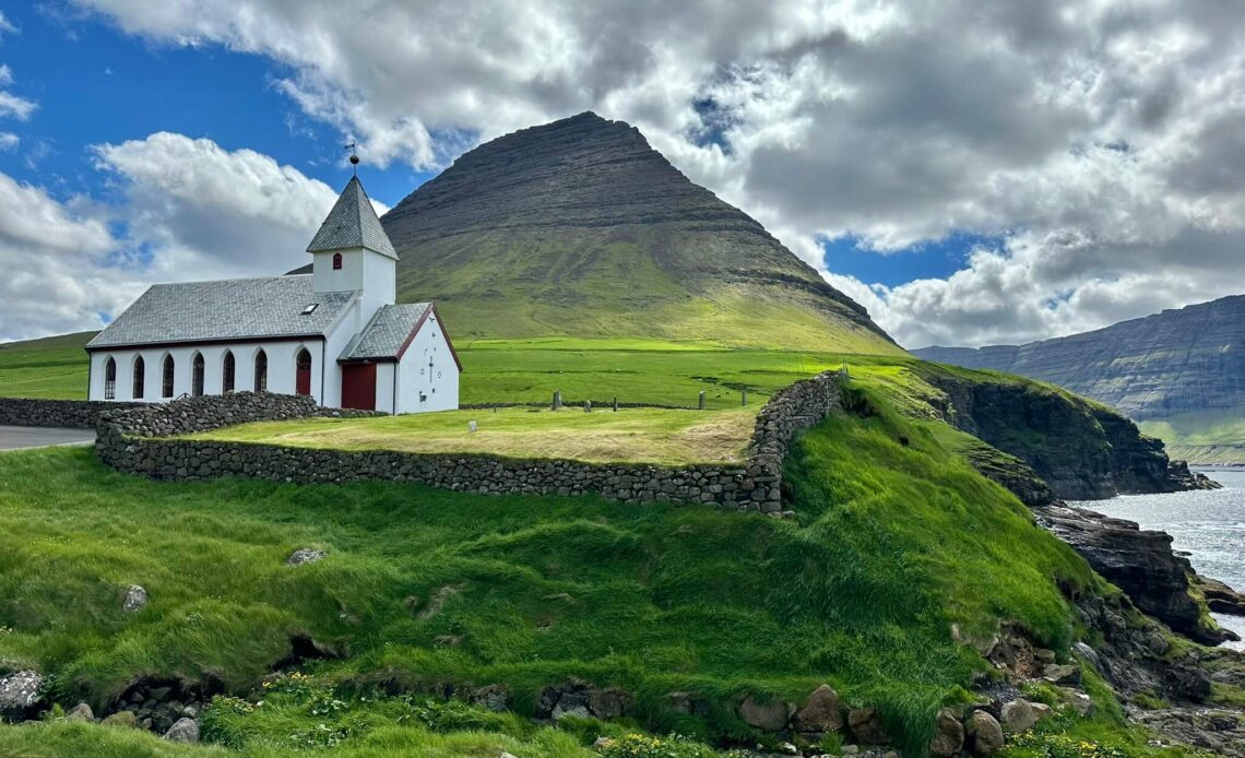 Vidoy in the faroe islands - loop around the northenmost island